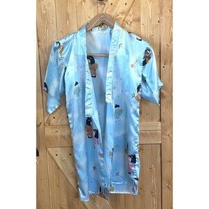 Japanese Ichiban Kimono Robe Women's Size Medium Light Blue